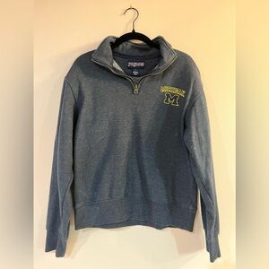 University of Michigan Quarter-zip Sweater